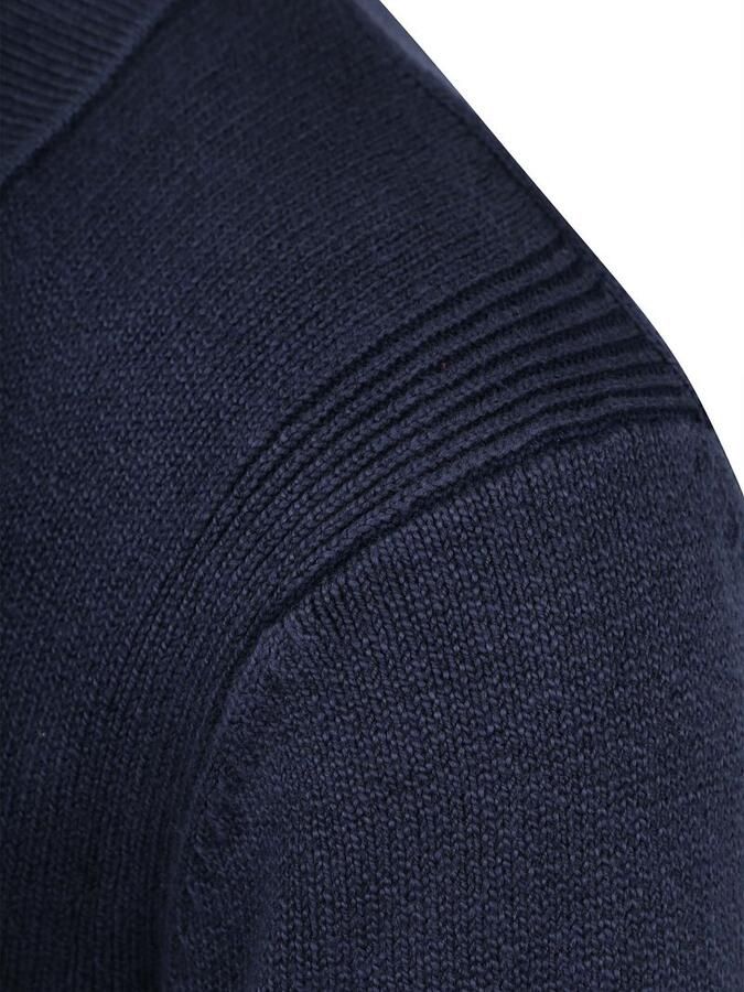 Suitable Raw Trui Riva Knit Navy - Foto 3