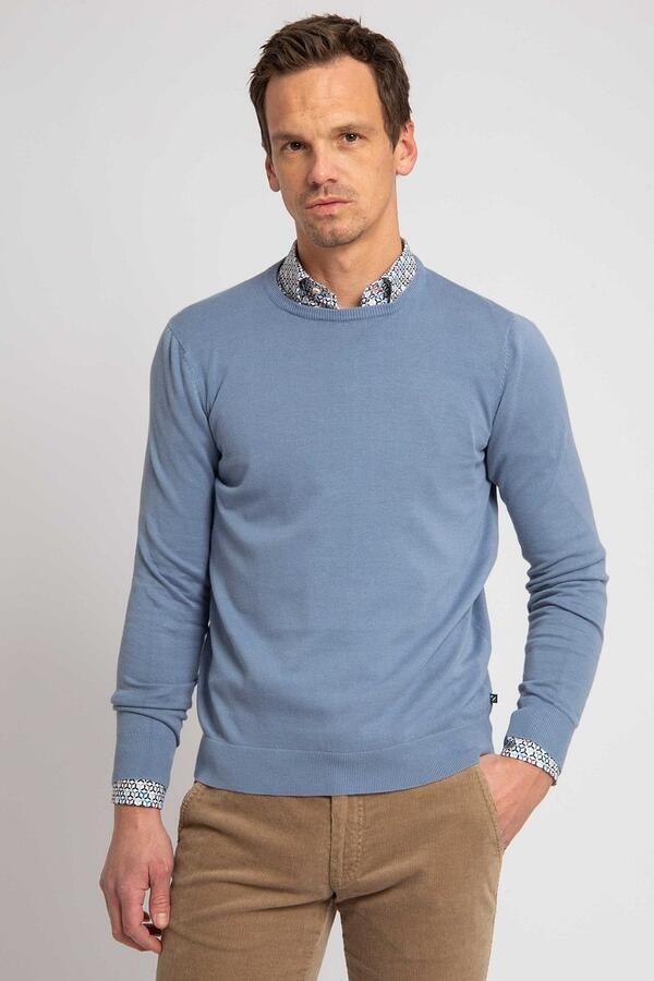 Suitable Respect Oinir Pullover Blauw - Foto 4