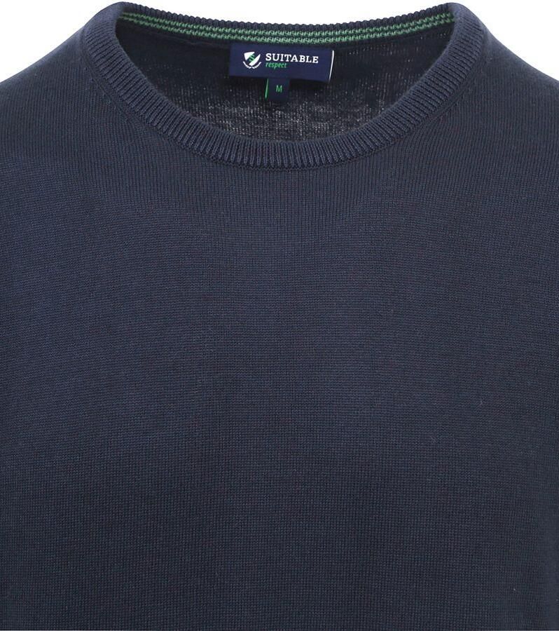 Suitable Respect Oinix Pullover O-Hals Navy - Foto 2