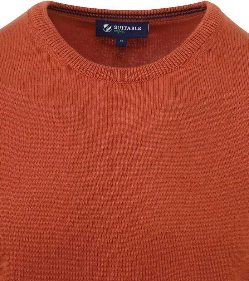 Suitable Respect Oinix Pullover O-Hals Oranje - Foto 2