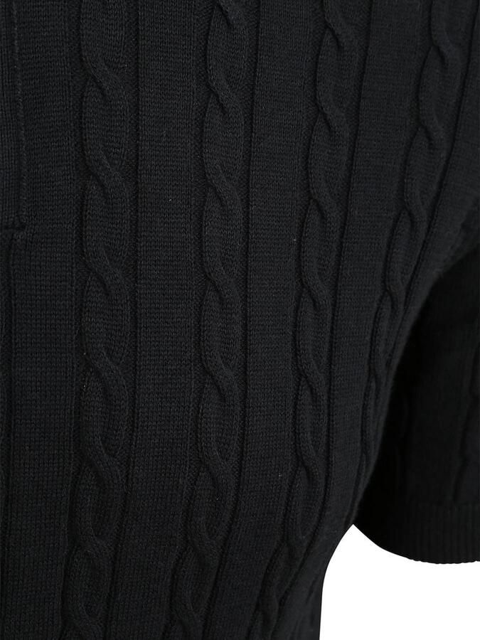 Suitable T-shirt Respect Polo Knit Cable Navy - Foto 3