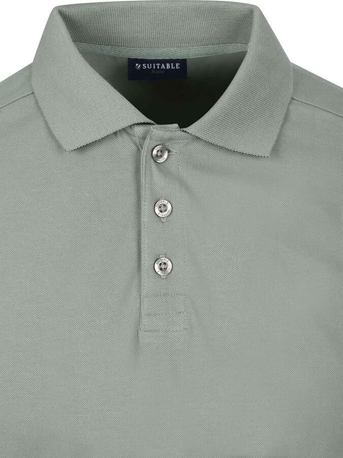 Suitable Respect Polo Tiger Groen - Foto 2