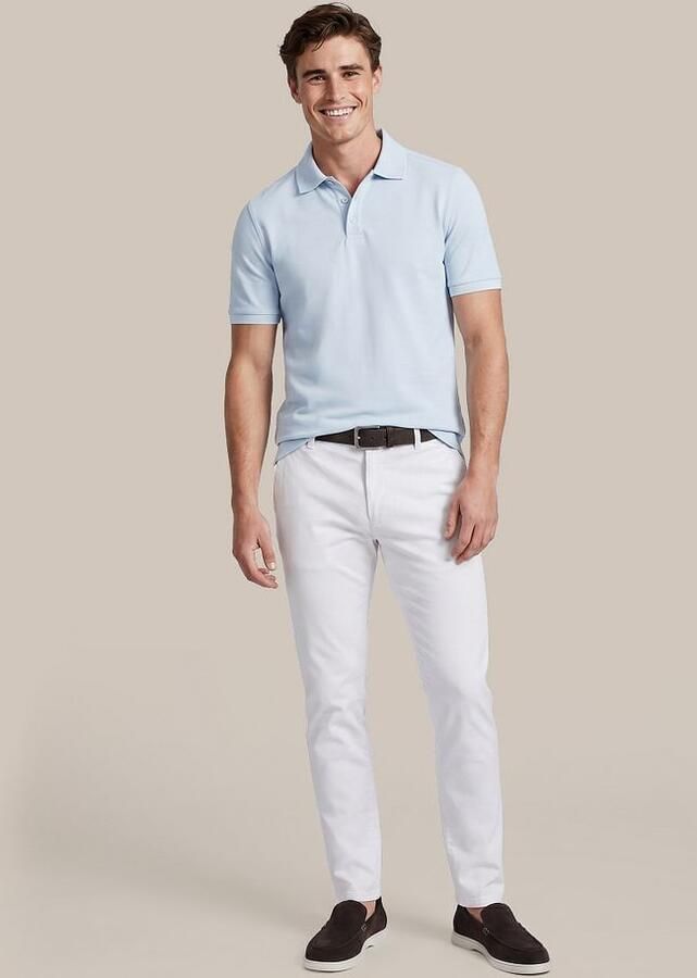 Suitable Respect Polo Tiger Lichtblauw - Foto 4