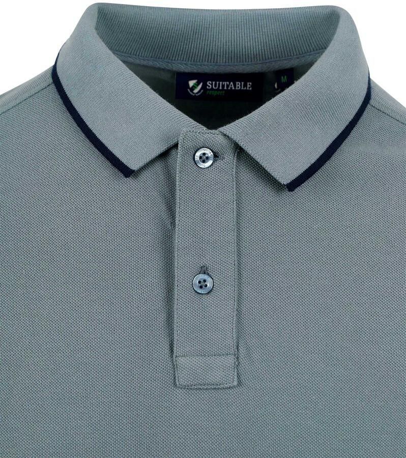 Suitable Respect Polo Tip Ferry Steel Groen - Foto 2