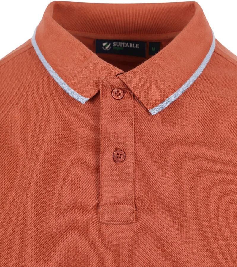 Suitable Respect Polo Tip Ferry Terracotta - Foto 2