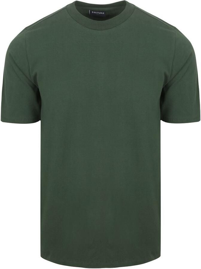 Suitable Respect T-shirt Hi Donkergroen