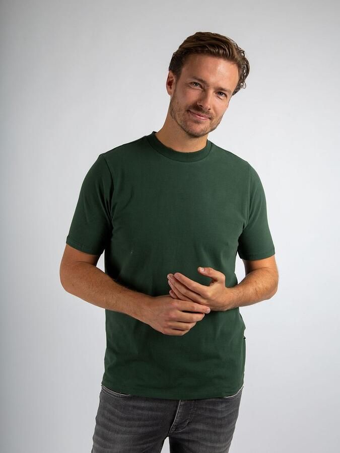 Suitable Respect T-shirt Hi Donkergroen - Foto 2