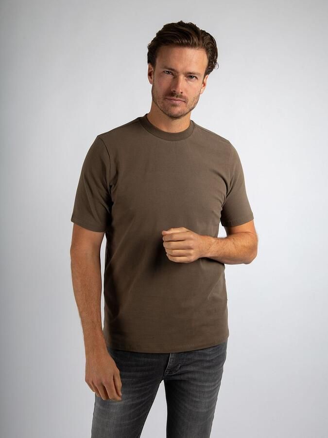 Suitable Respect T-shirt Hi Taupe - Foto 2