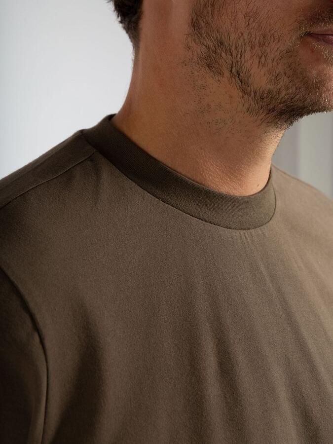 Suitable Respect T-shirt Hi Taupe - Foto 3