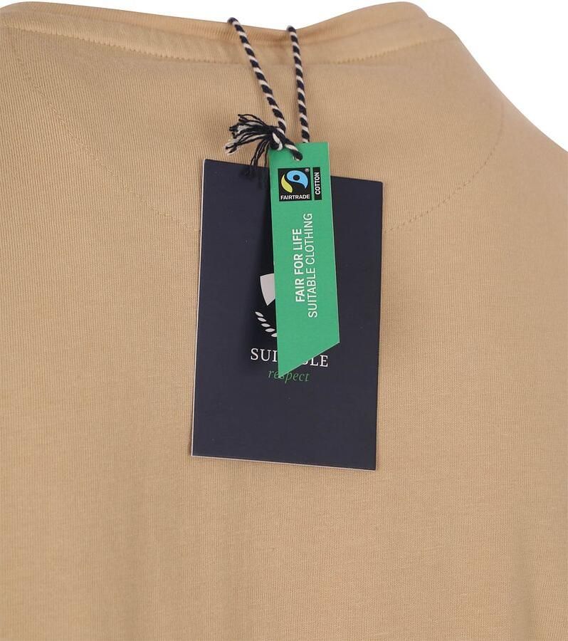 Suitable Respect T-shirt Jim Beige - Foto 3