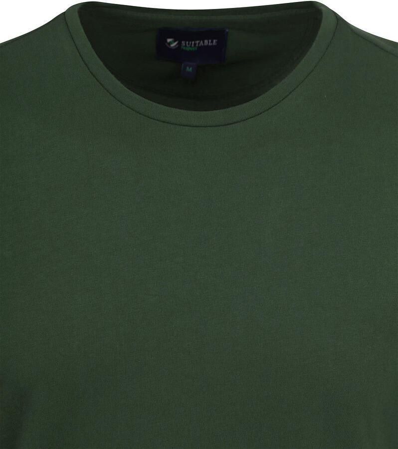 Suitable Respect T-shirt Jim Donkergroen - Foto 2