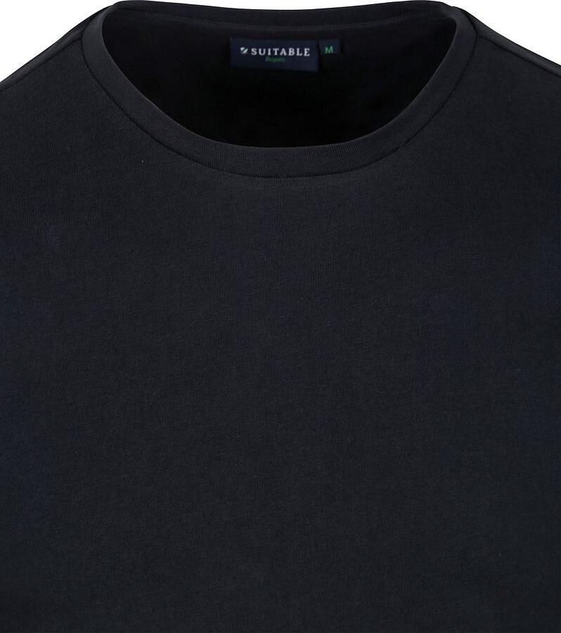 Suitable Respect T-shirt Jim Navy - Foto 2