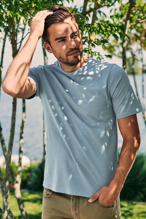 Suitable Respect T-shirt Jim Steel Groen - Foto 3
