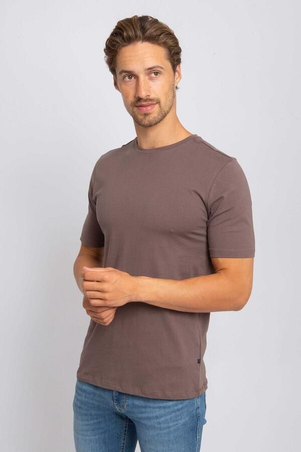 Suitable Respect T-shirt Jim Taupe - Foto 2