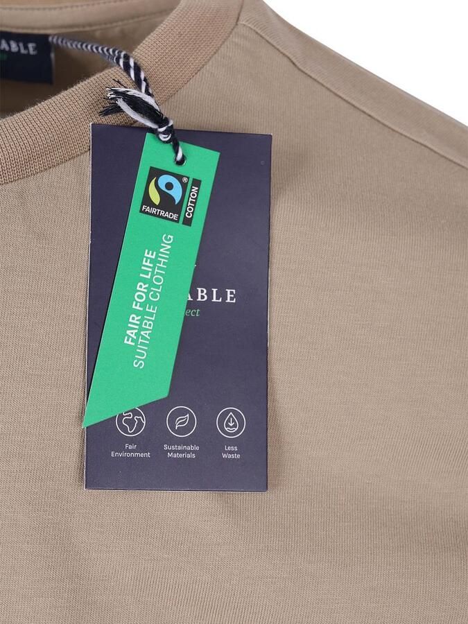 Suitable Respect T-shirt Tim Taupe - Foto 3