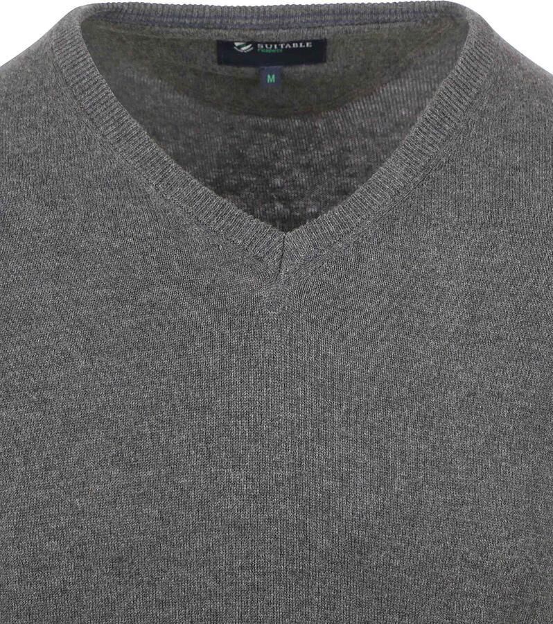 Suitable Respect Vinir Pullover Melange Antraciet - Foto 2