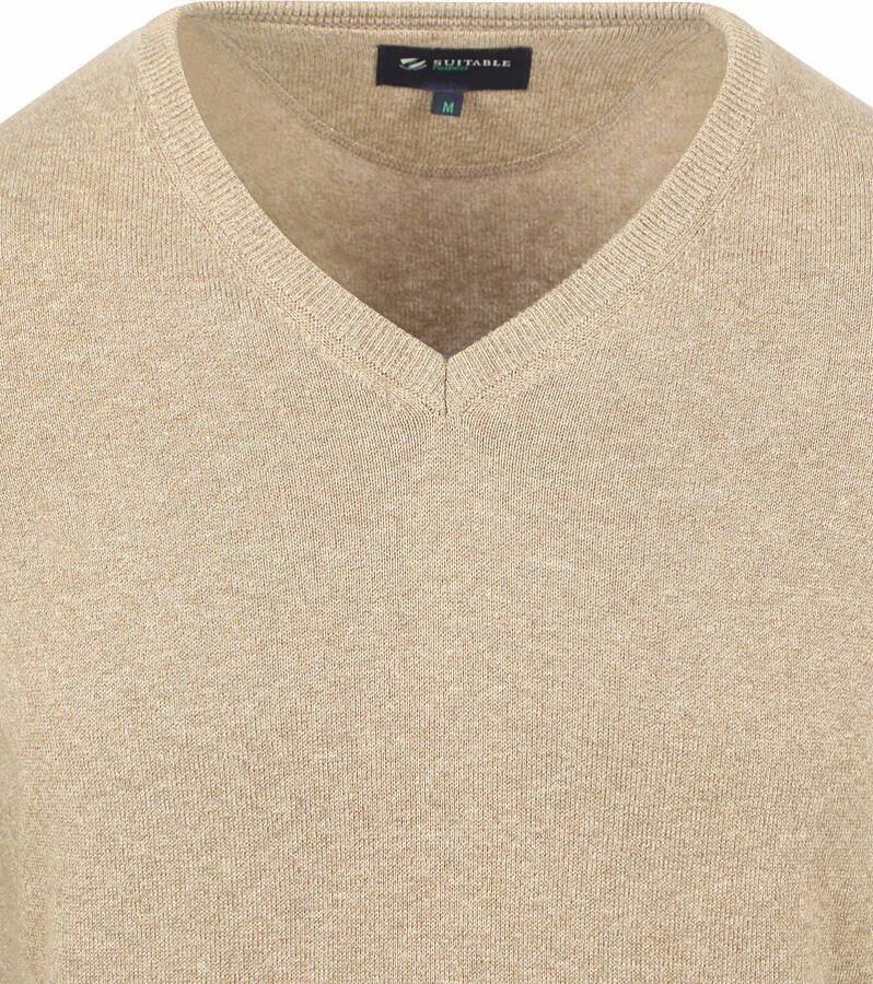 Suitable Respect Vinir Pullover Melange Sand - Foto 2