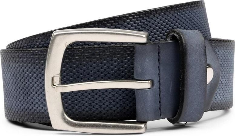 Suitable Riem Leer Blauw - Foto 1