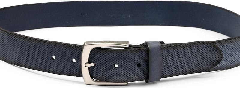 Suitable Riem Leer Blauw - Foto 3