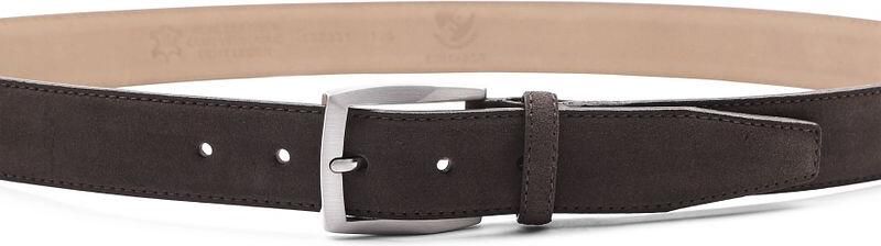 Suitable Riem Suede Bruin 308