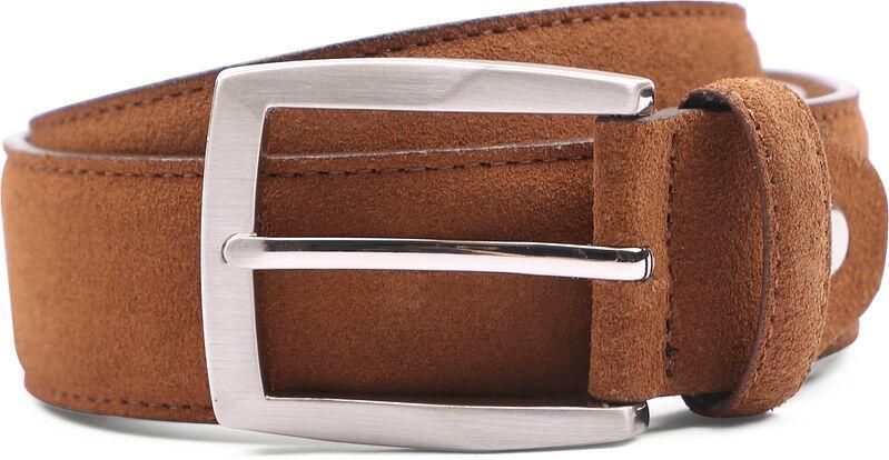 Suitable Riem Suede Cognac 307
