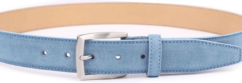 Suitable Riem Suède Leer Blauw - Foto 2