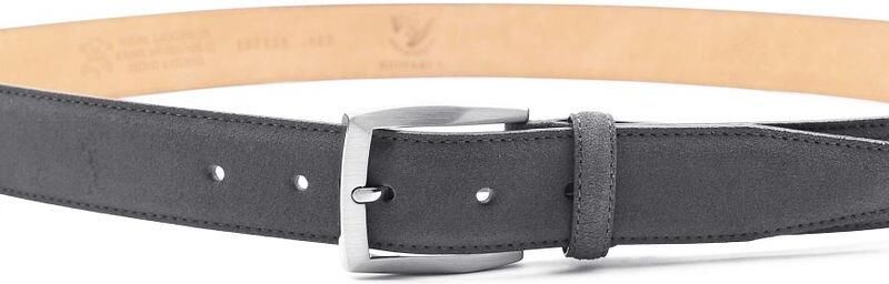 Suitable Riem Suède Leer Grijs - Foto 3