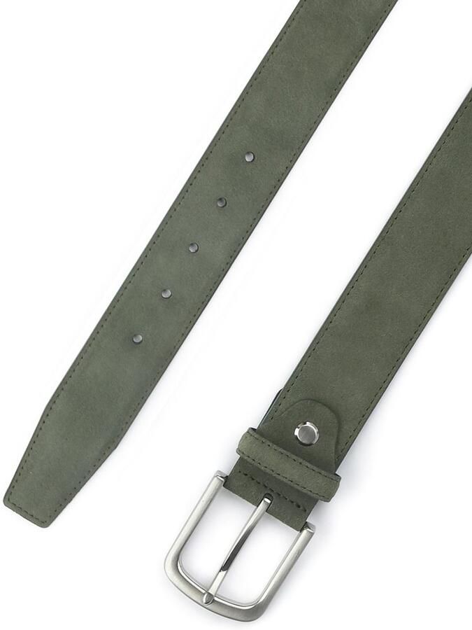 Suitable Riem Suède Leer Groen - Foto 2