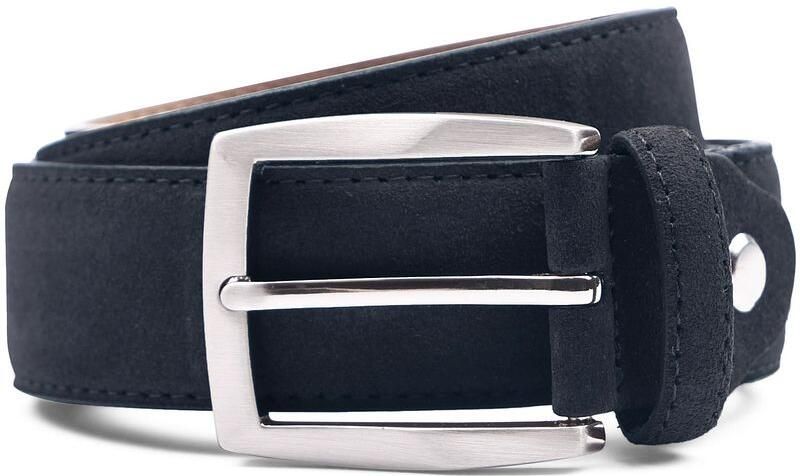 Suitable Riem Suede Navy 309