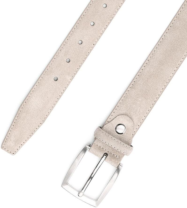 Suitable Riem Suede Wit Beige - Foto 2