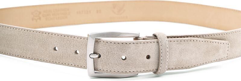 Suitable Riem Suede Wit Beige - Foto 3