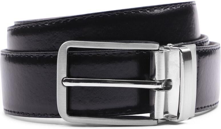 Suitable Riem Zwart Leer
