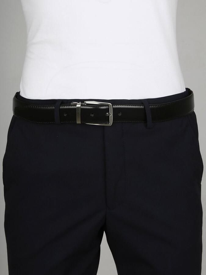 Suitable Riem Zwart Leer - Foto 4