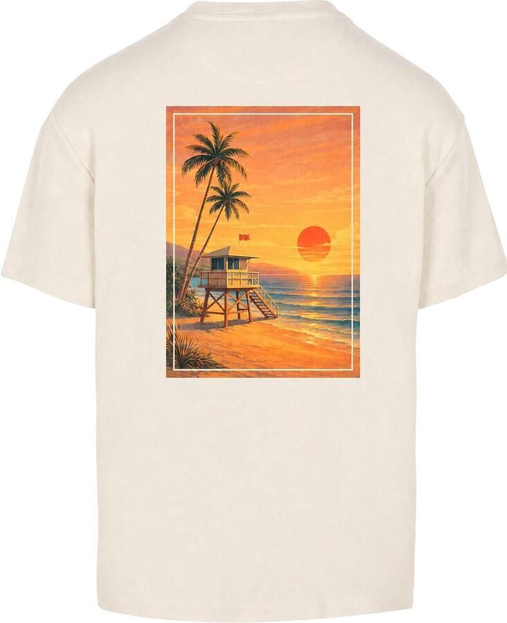 Suitable Rink T-shirt Backprint Heavy Jersey Ecru