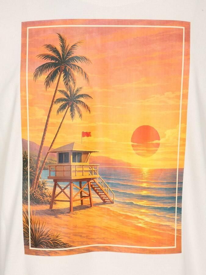 Suitable Rink T-shirt Backprint Heavy Jersey Ecru - Foto 4