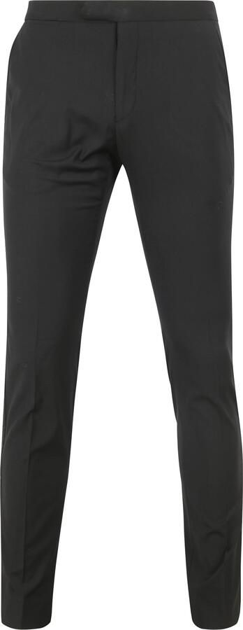 Suitable Kostuum Rokkostuum Broek Wol Blend Zwart
