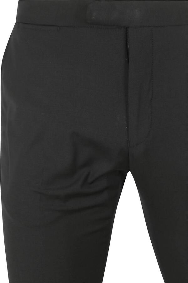 Suitable Kostuum Rokkostuum Broek Wol Blend Zwart - Foto 5