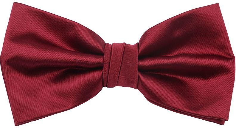 Suitable Satijnen Strik Bordeaux