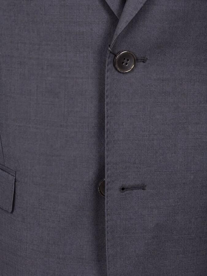 Suitable Kostuum Sharkskin Kostuum Wol Aubergine - Foto 3