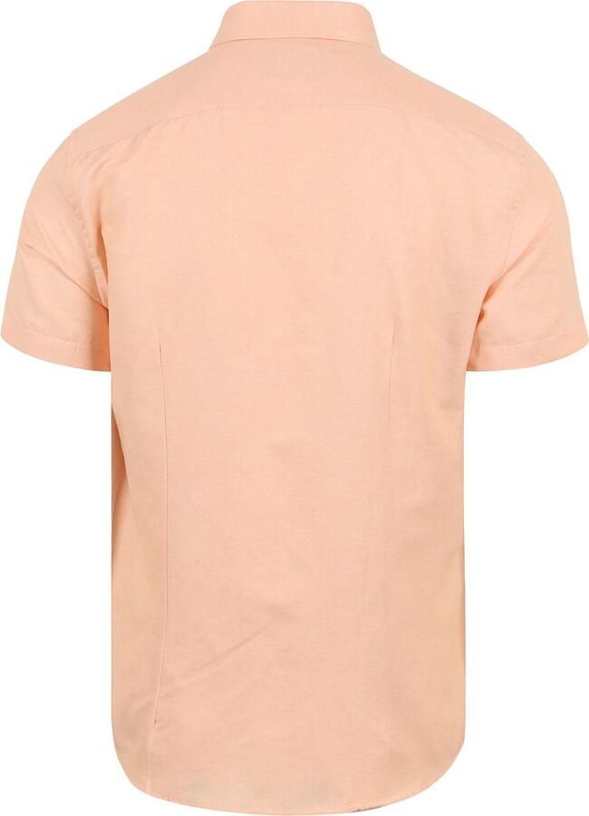 Suitable Short Sleeve Overhemd Oranje - Foto 5