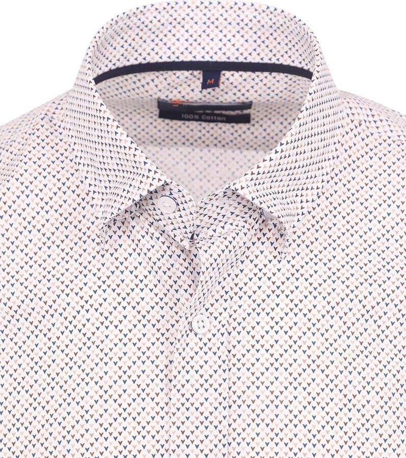 Suitable Short Sleeve Overhemd Print Multicolour - Foto 2