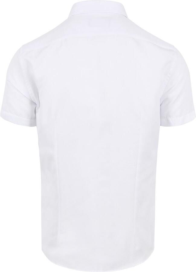 Suitable Short Sleeve Overhemd Wit - Foto 4