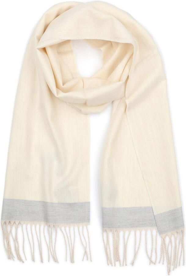 Suitable Sjaal Softfeel Ecru