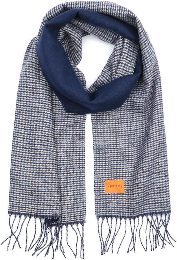 Suitable Sjaal Softfeel Pepita Grijs