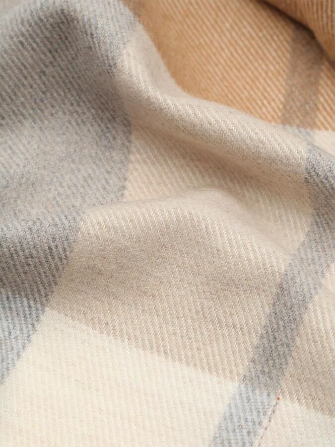 Suitable Sjaal Softfeel Ruiten Beige - Foto 2