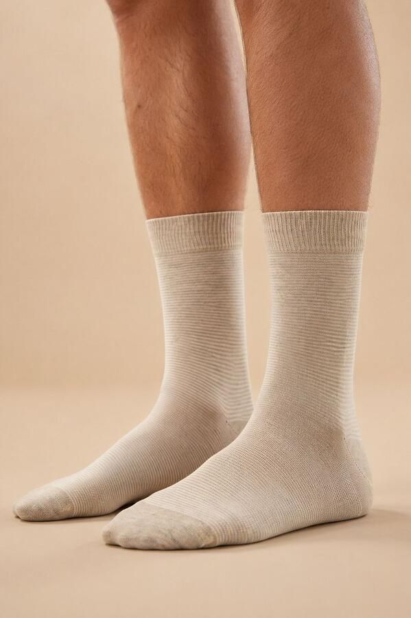 Suitable Socks Sokken 3-Pack Print Ecru - Foto 3