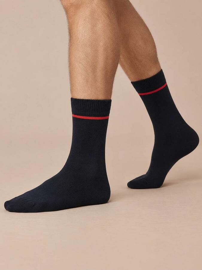 Suitable Socks Sokken 3-Pack Print Navy Multicolour - Foto 4