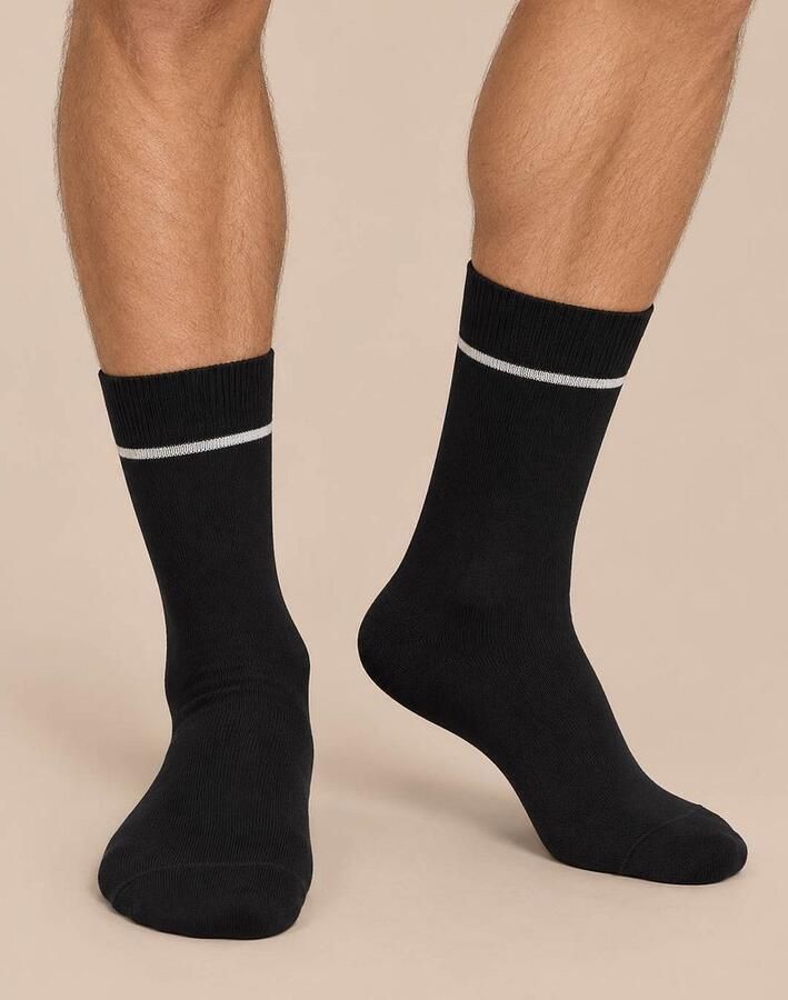 Suitable Socks Sokken 3-Pack Print Zwart Multicolour - Foto 2