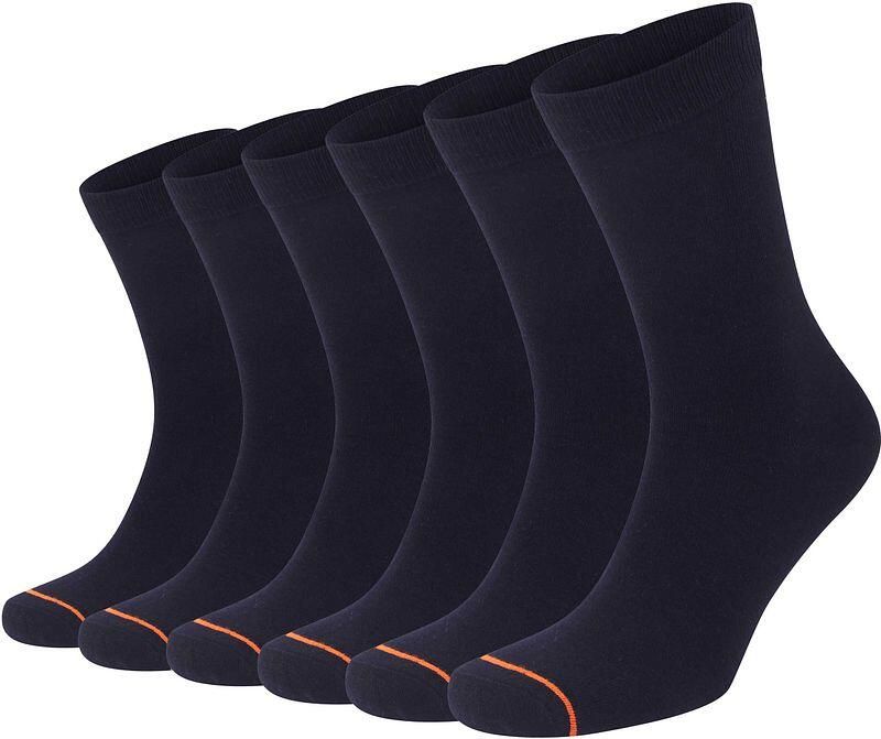 Suitable Socks Sokken 6 Paar Bio Donkerblauw - Foto 3