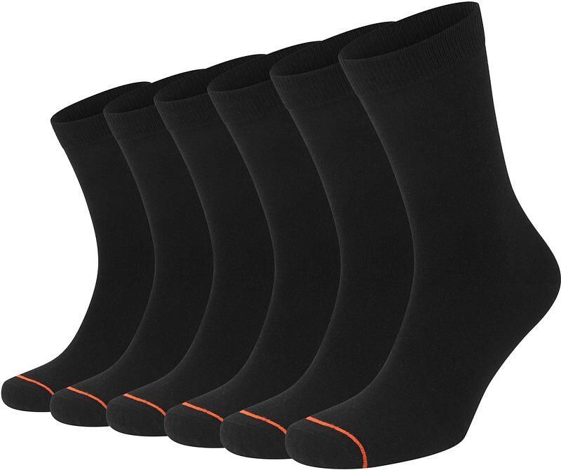 Suitable Socks Sokken 6 Paar Bio Zwart - Foto 3
